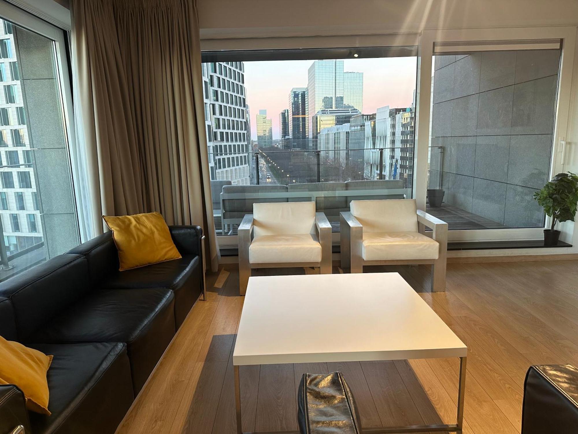 Apartment With Stunning View In City Center Bruselas Exterior foto